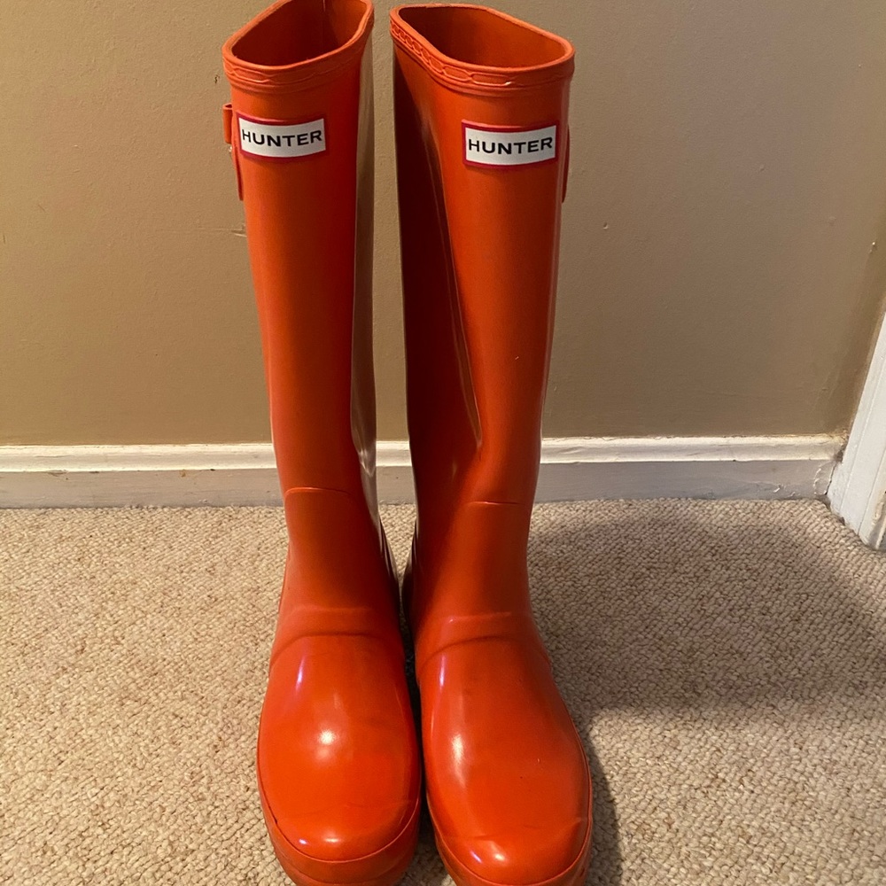 Tall, Orange Hunters